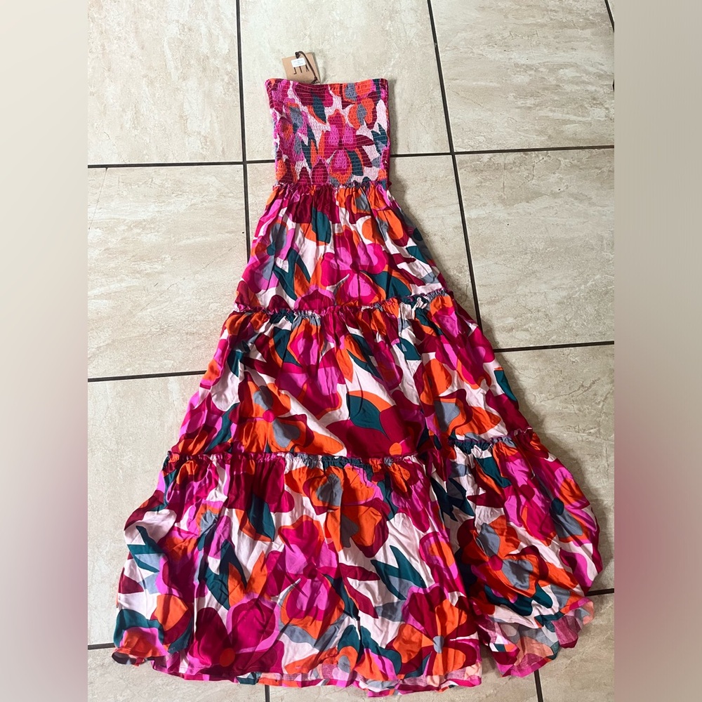 Anthropologie maxi dress